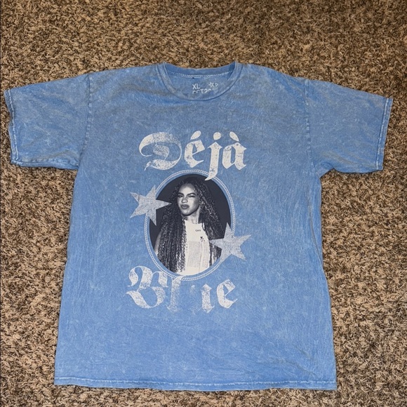 Cowboy Carter Tops - Cowboy Carter “Déjà Blue” Tee — NWOT — Print Imperfections (READ BELOW)